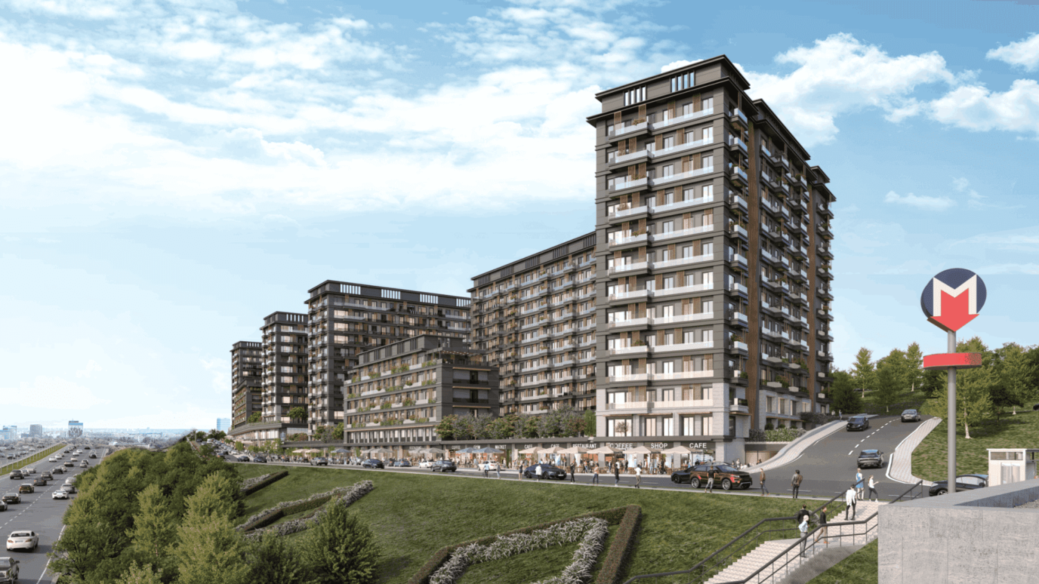 Apartamento 1+1 em Istanbul, Turkey N.º 17603