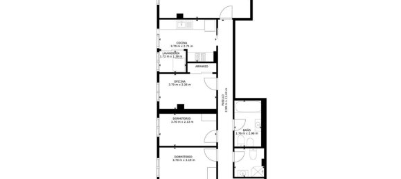 3 bedrooms Apartment in Salamanca, Spain No. 79088 31