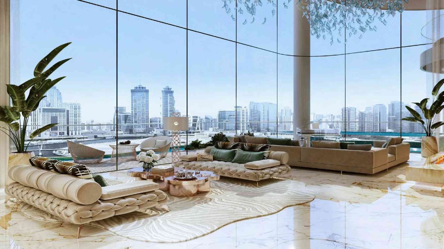 3 Schlafzimmer Wohnung in CAVALLI COUTURE, Al Safa, UAE, Nr. 60761