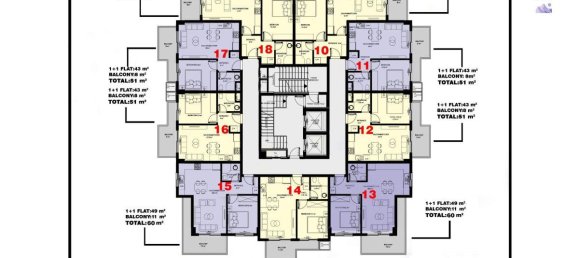 2 rooms Penthouse in Mahmutlar, Turkey No. 9822 5