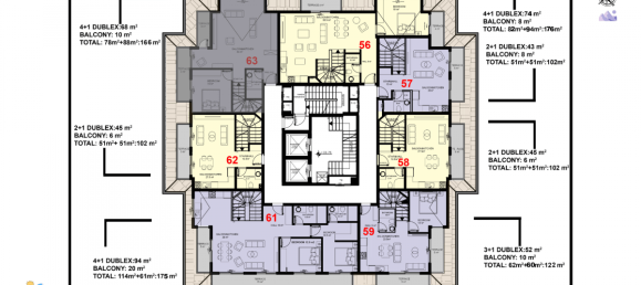 2 rooms Penthouse in Mahmutlar, Turkey No. 9822 21