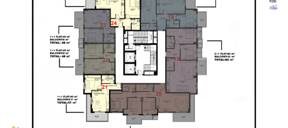 2 rooms Penthouse in Mahmutlar, Turkey No. 9822 15