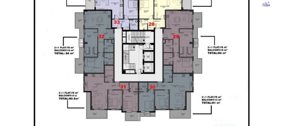 2 rooms Penthouse in Mahmutlar, Turkey No. 9822 7