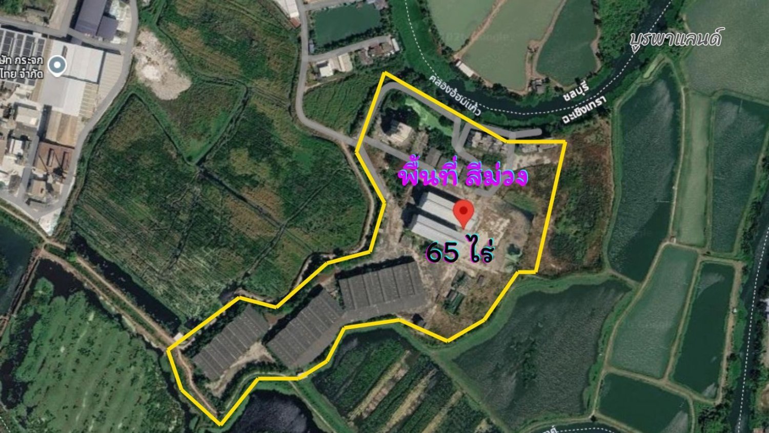  قطعة أرض في Bang Pakong, Thailand 104000متر مربع رقم 83043