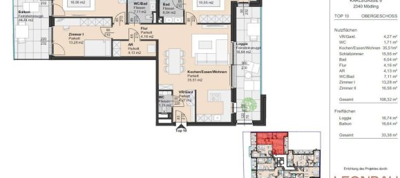 4 rooms Apartment in Modling, Austria No. 124957 8