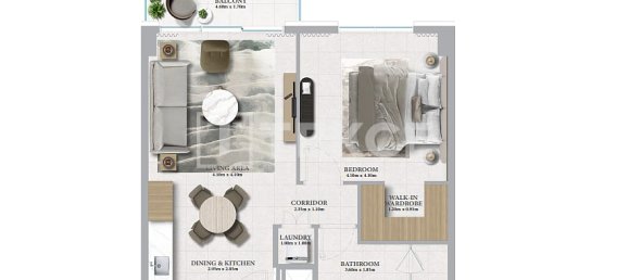 Пентхаус с 3 спальнями в Mina Rashid, ОАЭ № 53509 4