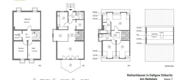 Таунхаус с 4 комнатами в Хафельланд, Германия № 80525 16