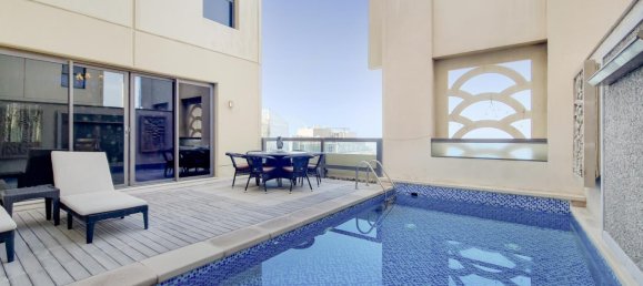 Пентхаус с 4 спальнями в Джумейра Бич Резиденс, ОАЭ № 7242 3