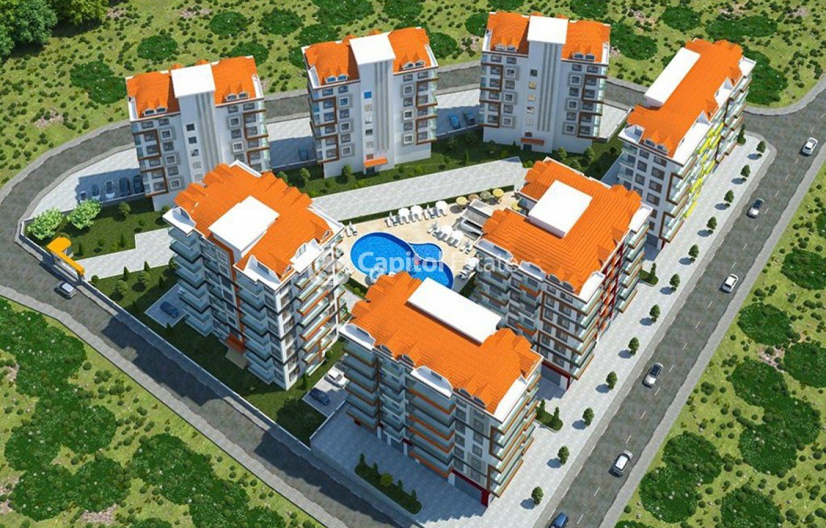 Apartment 1+2 in Antalya, Turkey No. 6518