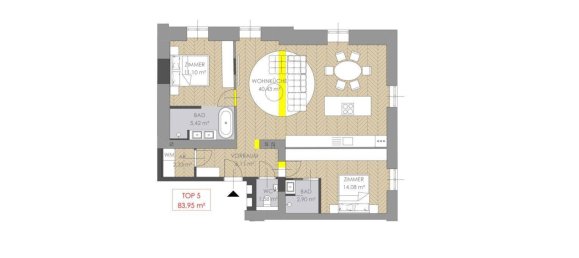 Apartamento de 3 habitaciónes en Hietzing, Austria No. 155643 12