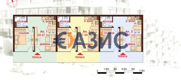 1 bedroom Apartment in Sveti Vlas, Bulgaria No. 663 27