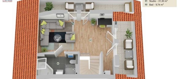 2 chambres Duplex à Karlsruhe, Germany No. 324965 28