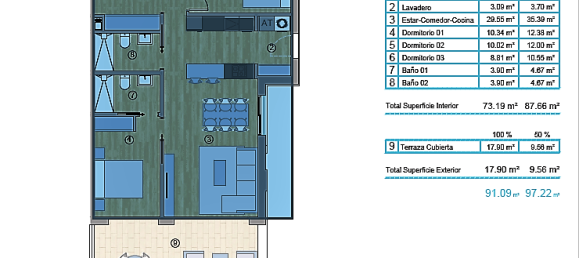 2 bedrooms Apartment in L'Alfàs del Pi, Spain No. 4502 14