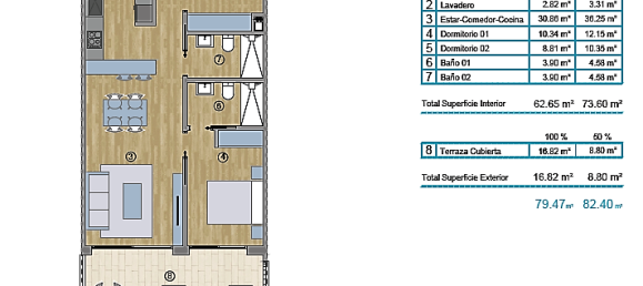 2 bedrooms Apartment in L'Alfàs del Pi, Spain No. 4502 12