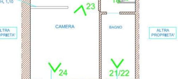 Квартира с 3 спальнями в Крешентино, Италия № 364520 5