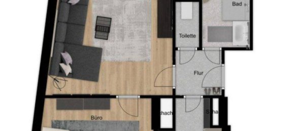 3 rooms Apartment in Simmering, Austria No. 124450 12