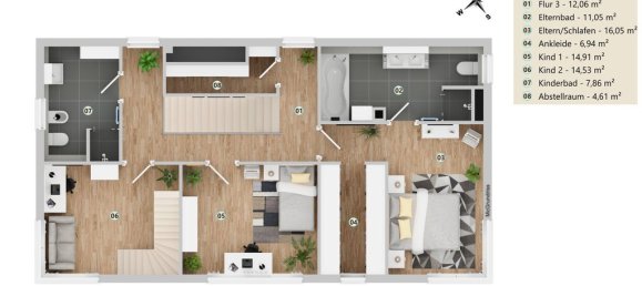 5-Zimmer Haus in Augsburg, Germany, Nr. 335126 27