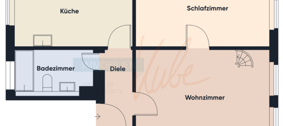 Дуплекс с 3 комнатами в Фюрт, Германия № 61443 2