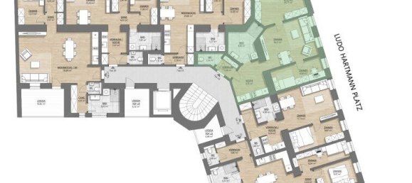 Apartamento de 3 habitaciónes en Ottakring, Austria No. 145165 3