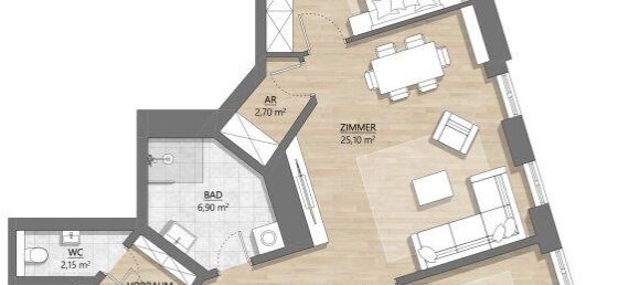 Apartamento de 3 habitaciónes en Ottakring, Austria No. 145165 2