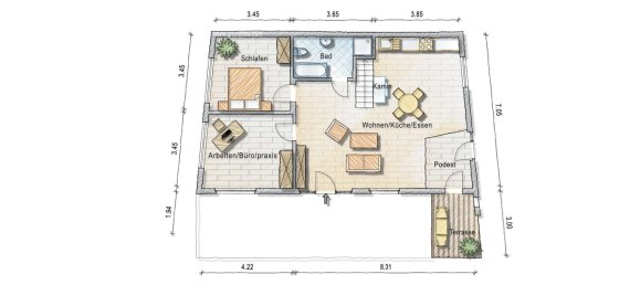 5 غرف نوم تاون هاوس في Alzey-Worms, Germany رقم 319606 21