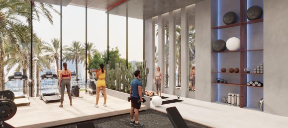 Квартира с 3 спальнями в Ocean Pearl 2, Дубай, ОАЭ № 65239 13