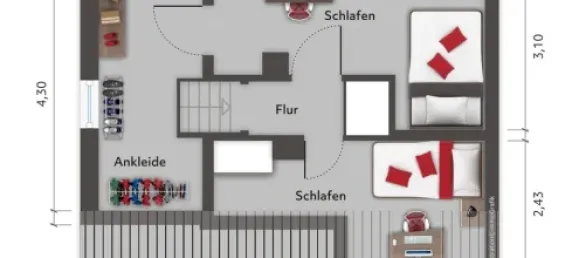 Adosado de 2 dormitorios en Stormarn, Germany No. 265018 12
