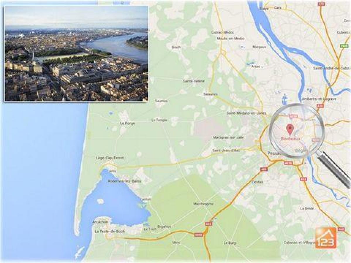 3 Schlafzimmer Eigentumswohnung in Bordeaux, France, Nr. 12577