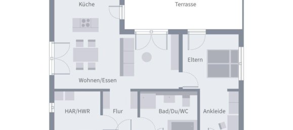 Бунгало с 2 комнатами в Меркиш, Германия № 361082 3