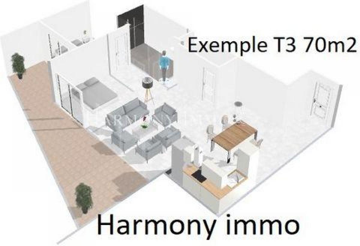 شقة 2 غرف نوم  في Ajaccio, France رقم 12276