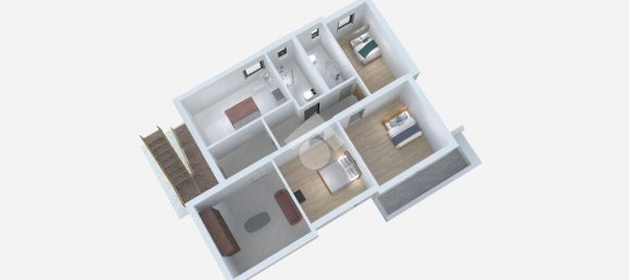 Квартира с 3 спальнями в Падуя, Италия № 370245 4