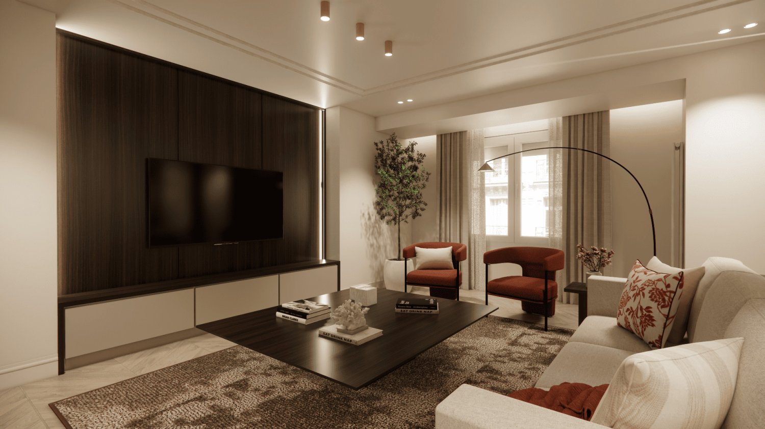 3 غرف نوم شقة في Madrid, Spain رقم 98390