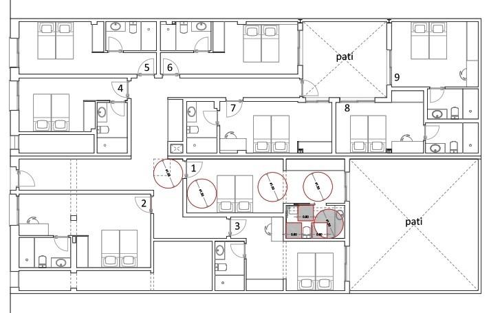 9 bedrooms Hotel in Badalona, Spain No. 129478