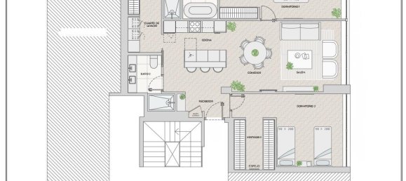 2 Schlafzimmer Wohnung in Madrid, Spain, Nr. 365457 14
