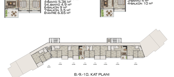 2 rooms Apartment in Ayas, Turkey No. 30043 30