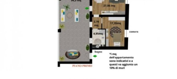 2 Schlafzimmer Wohnung in Caravaggio, Italy, Nr. 315933 16
