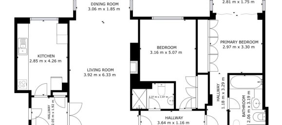 Apartamento de 2 dormitorios en Lisbon, Portugal No. 87150 37
