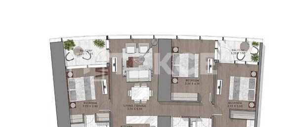 3 Schlafzimmer Wohnung in Business Bay, UAE, Nr. 19855 24