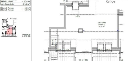 Дуплекс с 3 комнатами в Майдлинг, Австрия № 262025 4