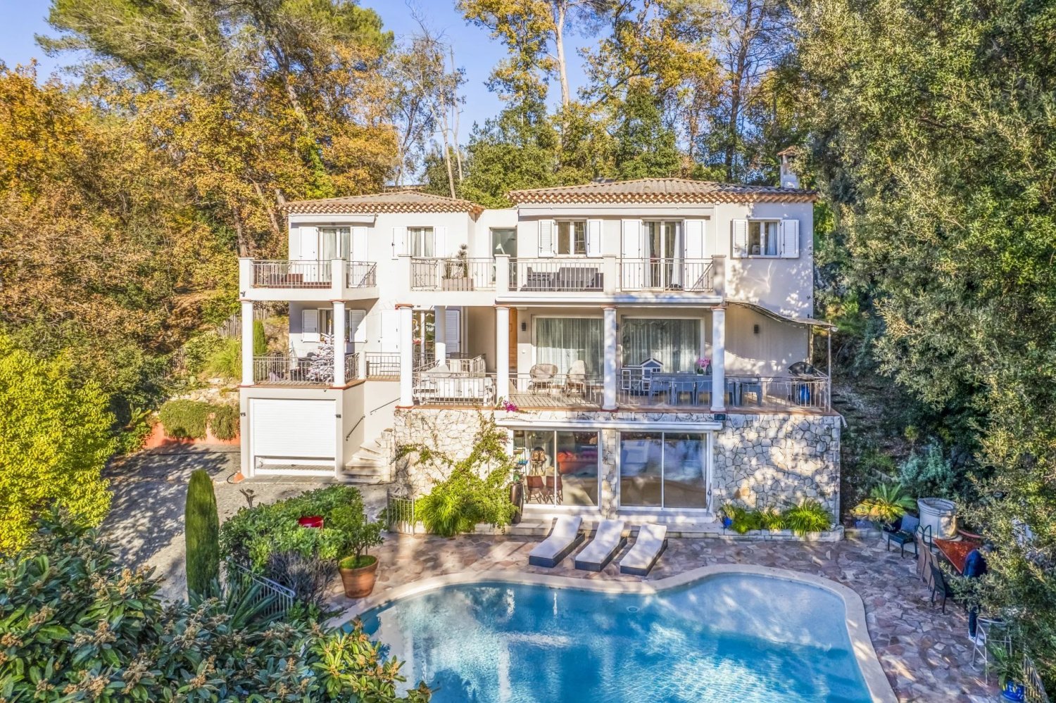 7 Schlafzimmer Villa in Roquefort-les-Pins, France, Nr. 1687