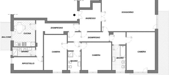 5 rooms Apartment in Rome, Italy No. 89281 3