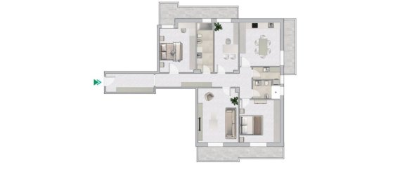 Квартира с 4 комнатами в Гравина ди Катанья, Италия № 44935 27