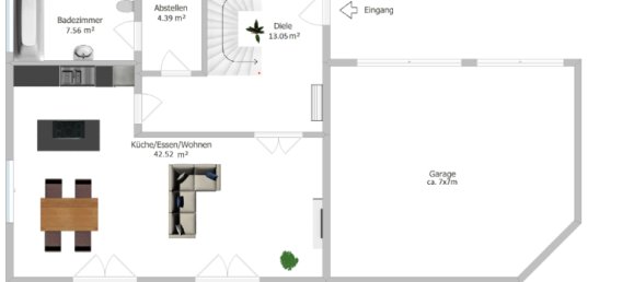 4 rooms House in Ludwigsburg, Germany No. 7874 19