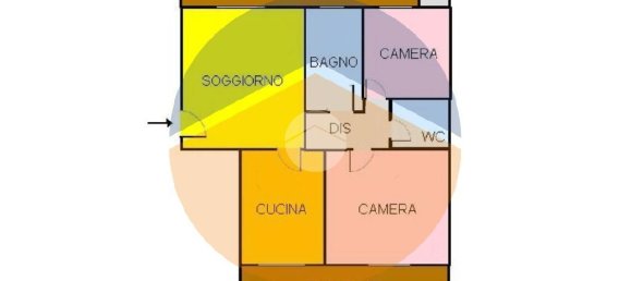 Apartamento de 4 habitaciónes en Brandizzo, Italy No. 140423 35