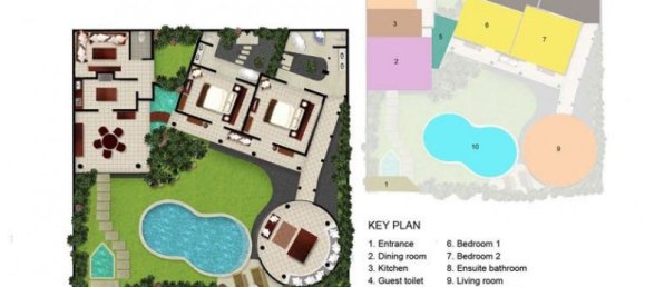 2 Schlafzimmer Villa in Seminyak, Indonesia, Nr. 3139 10