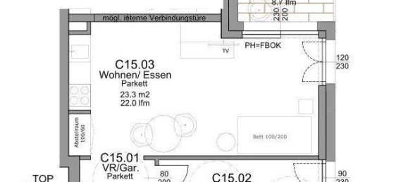 Studio à Villach, Austria No. 213433 11