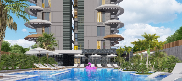 Квартира 1+1 в Кестель, Турция № 32331 12