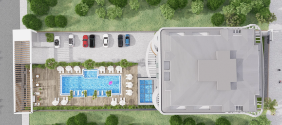 Квартира 1+1 в Кестель, Турция № 32331 10