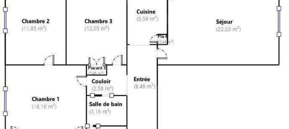Квартира с 3 спальнями в Ле-Туке-Пари-Плаж, Франция № 260096 2