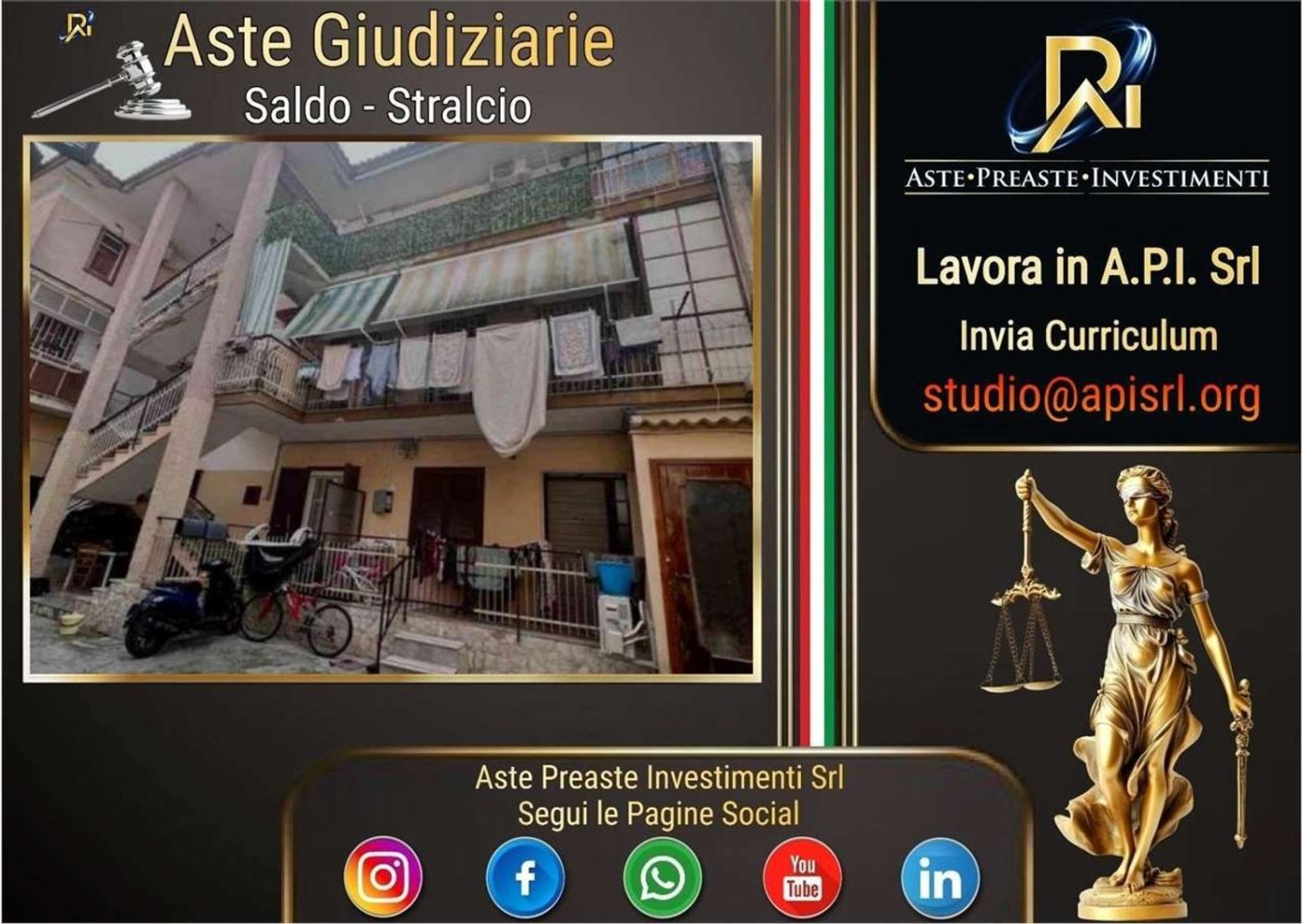 4 rooms Apartment in Giugliano in Campania, Italy No. 279628